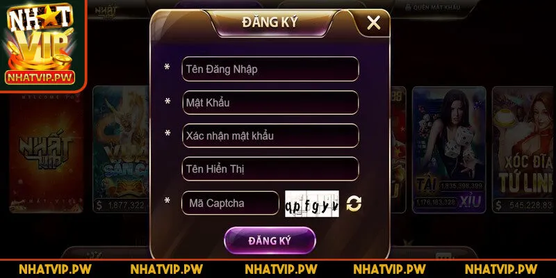 Truy cập trang chủ để tiến hành đăng ký tài khoản