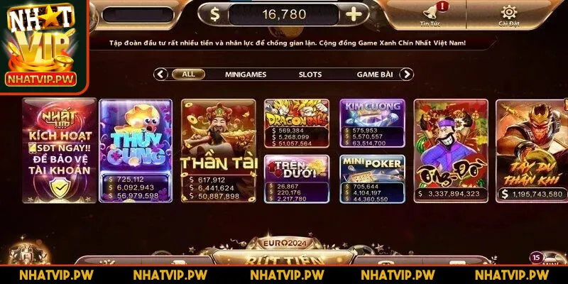 Nổ hũ là một chuyên mục game nổi bật được game thủ yêu thích tại Nhatvip